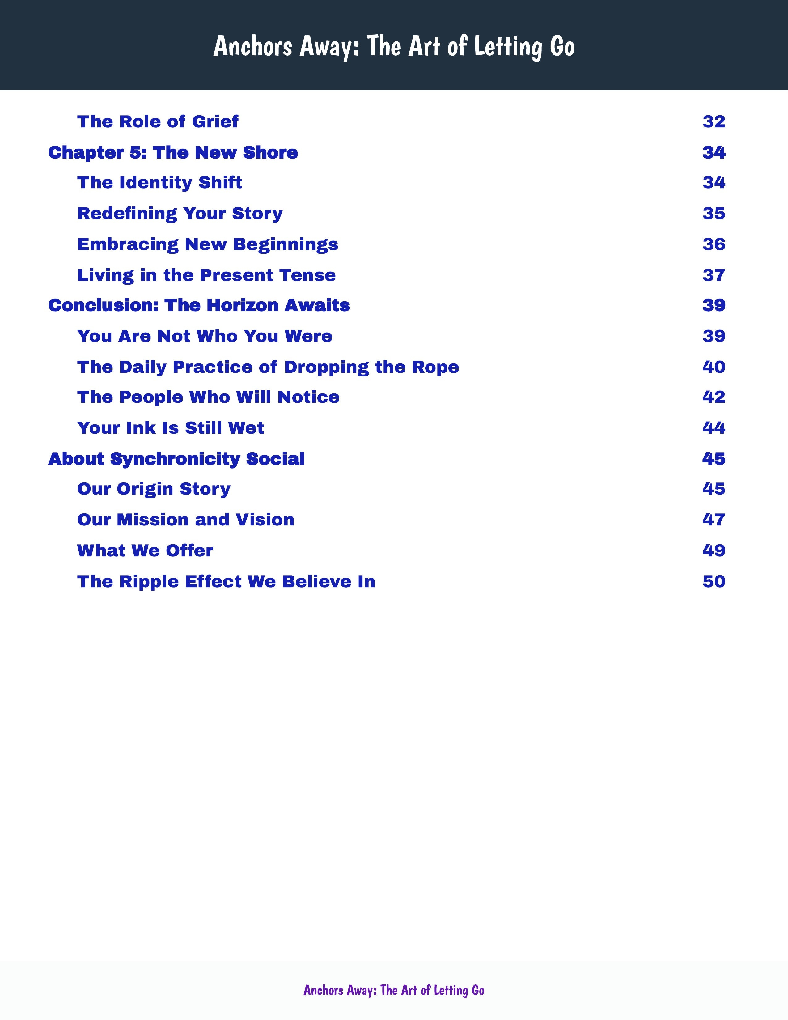 Releasing Your Past - Anchors Away_E Book